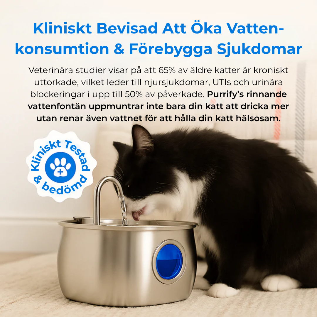 Purrify PRO Stainless Steel Water Purifier